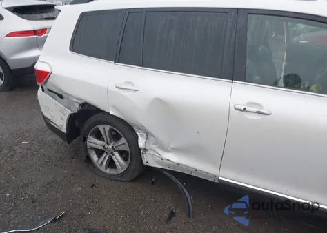 2013 Toyota Highlander Limited V6 from USA, damaged, VIN 5TDDK3EH1DS205468